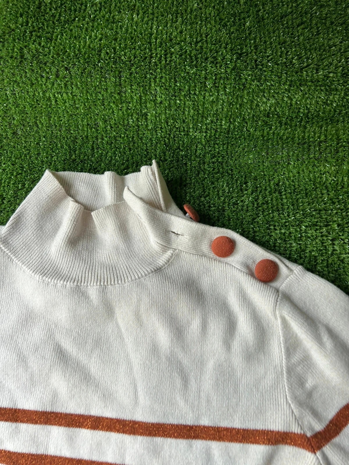 Blusa de mangas compridas listradas la petite étoile tamanho 1 / s – photo 5